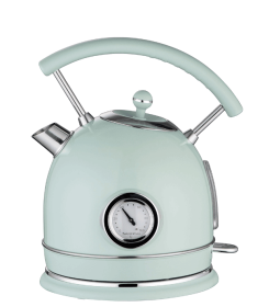 PS823NTB  1.8L Retro Electric Kettle Rapid Boiling Electric Kettle Deep Blue STRIX Temperature Controller + Water Level Gauge 2200W SUS304 Withou