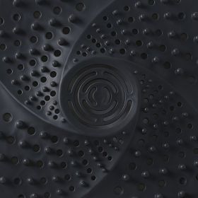 1pc Practical Hair Catcher; Shower Filter; Sink Plug; Floor Drain Filter; Anti-Blocking Bath Bathroom Stopper; Toilet Drain Plug Tool; Basin Stop (Color: Black)