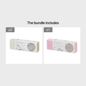 1pc Household Cleaning Eraser; Suede; Sheepskin; Matte Leather And Leather Fabric Care; Leather Cleaner; White; Pink (Color: White Color*2+Pink Color)