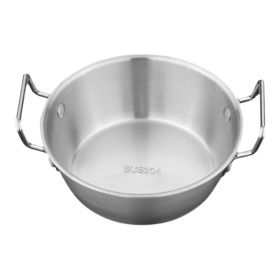 Double Ear Soup Bowl Snack Bowl for Household or Commerial (Color: Retro, Type: 14cm)